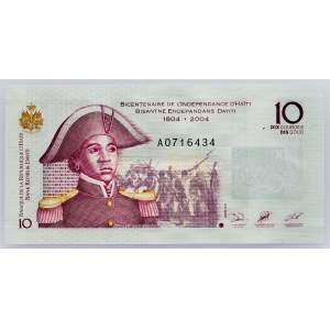 Haiti, 10 Gourdes 2004