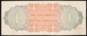Honduras, 5 Dollars 1973