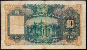 Hongkong, 10 dolarów 1941 r.
