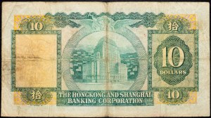 Hong Kong, 10 dollars 1967