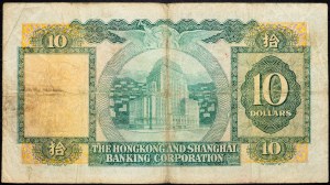 Hongkong, 10 dolarów 1967