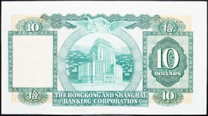 Hongkong, 10 dolarů 1978