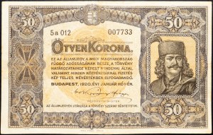 Węgry, 50 Korona 1920