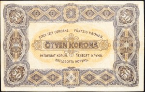 Hongrie, 50 Korona 1920