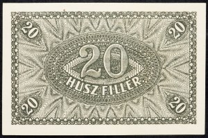 Maďarsko, 20 Fillér 1920
