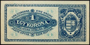 Hongrie, 1 Korona 1920