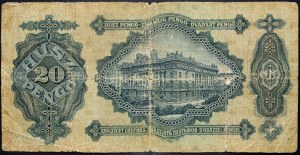 Hungary, 20 Pengo 1930