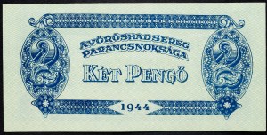 Hungary, 2 Pengo 1944