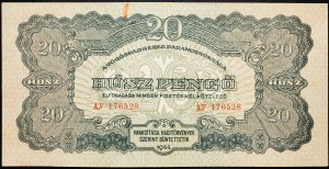 Ungheria, 20 Pengo 1944