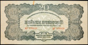 Hongrie, 20 Pengo 1944