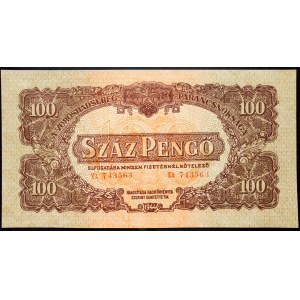 Ungarn, 100 Pengo 1944
