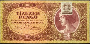Hungary, 10000 Pengo 1945