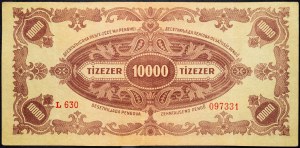 Hungary, 10000 Pengo 1945