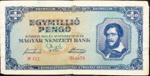 Ungheria, 1 Millió Pengő 1945