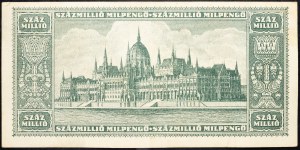Ungarn, 100 Millió Pengo 1946