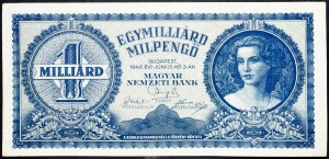 Maďarsko, 1 Milliárd Pengő 1946