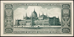 Hungary, 100000000 Milpengo 1946