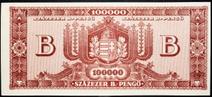 Maďarsko, 100000 B.-Pengo 1946