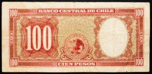 Chile, 100 pesos 1947