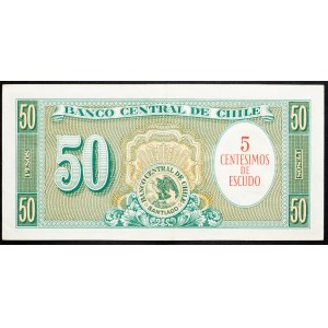 Chile, 50 Pesos 1958-1959