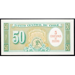 Chile, 50 Pesos 1958-1959