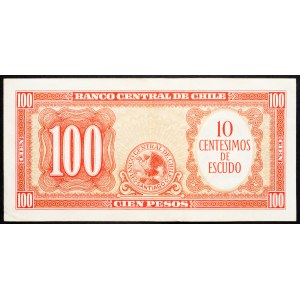 Chile, 100 Pesos 1960-1961