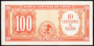Čile, 100 pesos 1960-1961