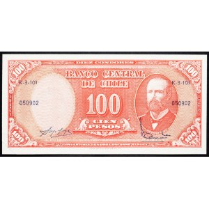 Cile, 100 Pesos 1960-1961