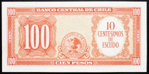 Cile, 100 Pesos 1960-1961