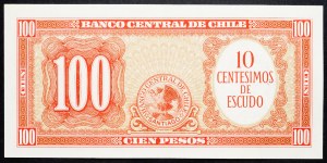 Chile, 100 Pesos 1960-1961