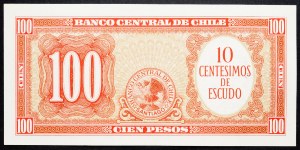 Cile, 100 Pesos 1960-1961