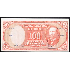 Chile, 100 Pesos 1960-1961