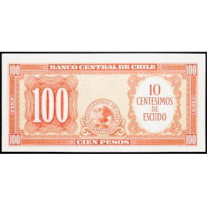 Chile, 100 Pesos 1960-1961
