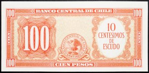 Chile, 100 pesos 1960-1961