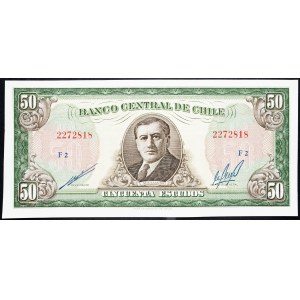 Chile, 50 Escudos 1962