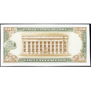 Chile, 50 Escudos 1962