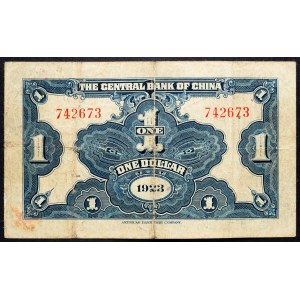 China, 1 Dollar 1923