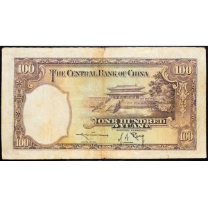 China, 100 Yuan 1936
