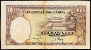 Čína, 100 juanov 1936