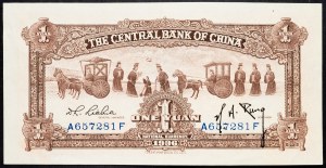 Chine, 1 Yuan 1936