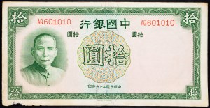 Čína, 10 juanov 1937