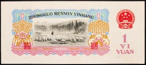 Chine, 1 Yuan 1960