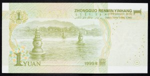 Cina, 1 Yuan 1999