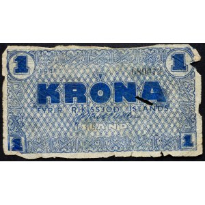 Island, 1 Króna 1941