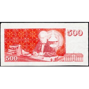 Iceland, 500 Krónur 1986