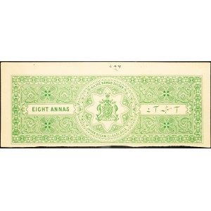 India, 8 Annas 1922