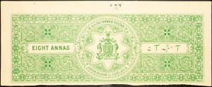 India, 8 Annas 1922