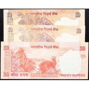 India, 10, 20 Rupees 2002-2008