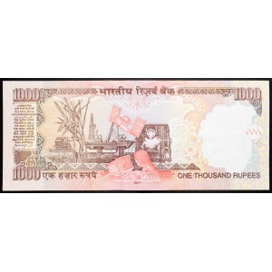 India, 1000 Rupees 2011