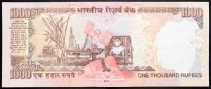 India, 1000 rupií 2011